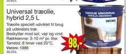 Harald Nyborg Universal træolie, hybrid 2,5 L tilbud