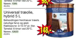 Harald Nyborg Universal træolie, hybrid 5 L tilbud