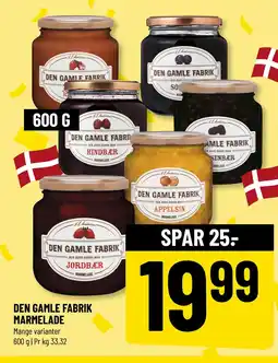 Løvbjerg DEN GAMLE FABRIK MARMELADE tilbud