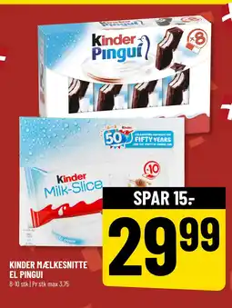Løvbjerg KINDER MÆLKESNITTE EL PINGUI tilbud