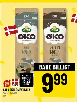 Løvbjerg ARLA ØKOLOGISK MÆLK tilbud
