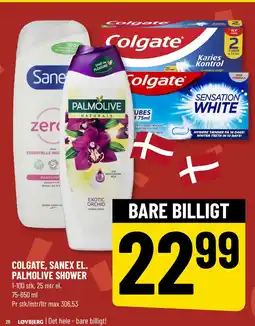 Løvbjerg COLGATE, SANEX EL. PALMOLIVE SHOWER tilbud