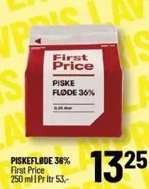 Løvbjerg PISKEFLØDE 38% tilbud