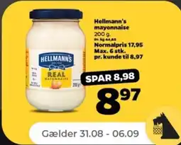Netto Hellmann's mayonnaise tilbud