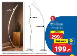 Lidl LIVARNO HOME LED-gulvlampe tilbud
