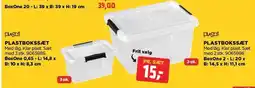 jem & fix PLAST1 PLASTBOKSSÆT tilbud