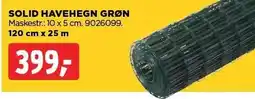 jem & fix SOLID HAVEHEGN GRØN tilbud