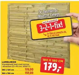jem & fix LAMELHEGN tilbud