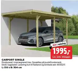 jem & fix CARPORT SINGLE tilbud