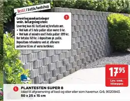 jem & fix PLANTESTEN SUPER 8 tilbud