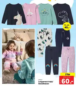 Lidl LUPILU Langærmet trøje/ Sweatbukser tilbud