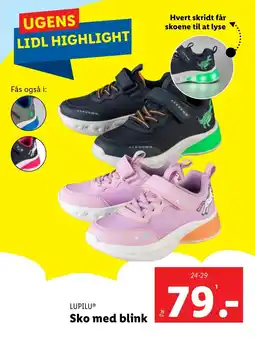 Lidl LUPILU Sko med blink tilbud