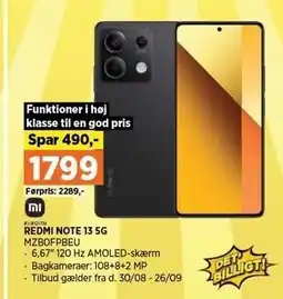 Power REDMI NOTE 13 5G tilbud