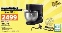 Power PHILIPS KØKKENMASKINE tilbud
