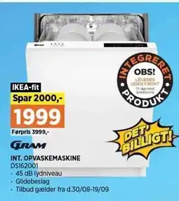 Power INT. OPVASKEMASKINE tilbud