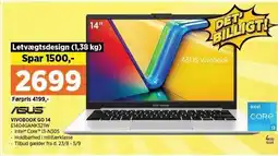 Power ASUS VIVOBOOK GO 14 tilbud