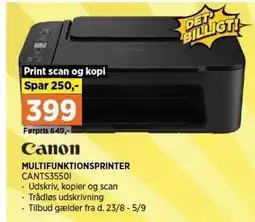 Power CANON MULTIFUNKTIONSPRINTER tilbud