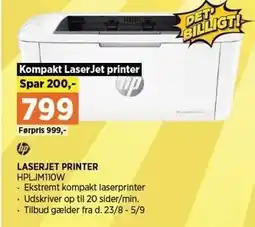 Power HP LASERJET PRINTER tilbud