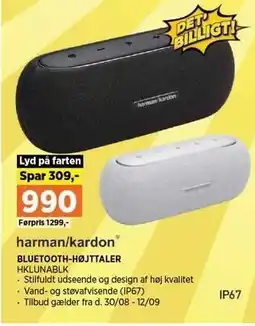 Power BLUETOOTH-HØJTTALER tilbud