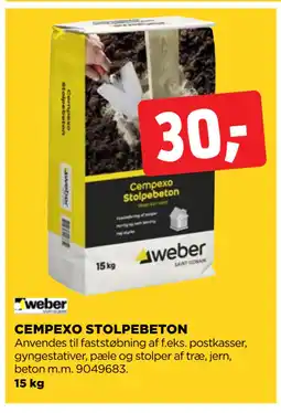 jem & fix CEMPEXO STOLPEBETON tilbud