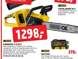 jem & fix KÆDESAV 2 X 18 V tilbud