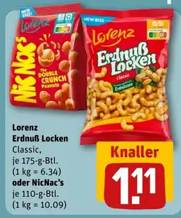 REWE DE Lorenz Erdnuß Locken tilbud