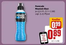 REWE DE Powerade Mountain Blast tilbud