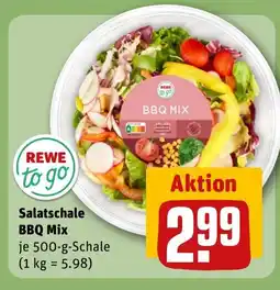 REWE DE Salatschale BBQ Mix tilbud