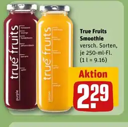 REWE DE True Fruits Smoothie tilbud