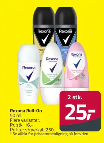 Fleggaard Rexona Roll-On tilbud