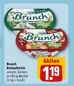 REWE DE Brunch Brotaufstrich tilbud