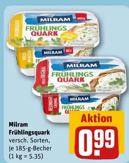 REWE DE Milram Frühlingsquark tilbud