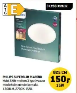 XL-BYG Philips Superslim Plafond tilbud