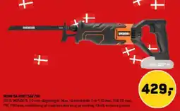 XL-BYG Worx Bajonetsav 20v tilbud