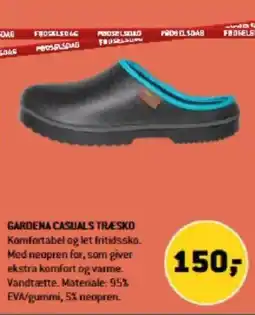 XL-BYG Gardena Casuals Traesko tilbud