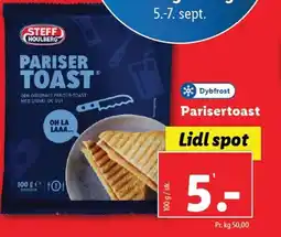 Lidl STEFF HOULBERG Parisertoast tilbud