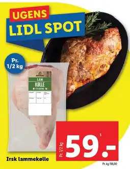 Lidl Irsk Lammekølle tilbud