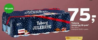 Tuborg Julebryg 18-pak