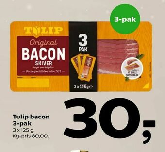 Coop 365 Tulip bacon tilbud