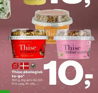 Coop 365 Thise økologisk to-go tilbud