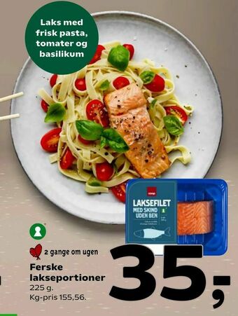 Coop 365 Ferske lakseportioner tilbud