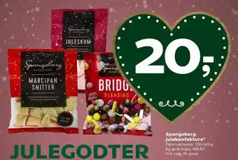 Coop 365 Spangsberg julekonfekture tilbud