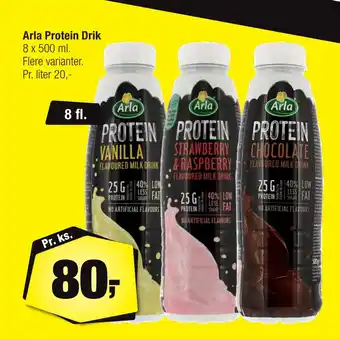 Calle Arla Protein Drik tilbud