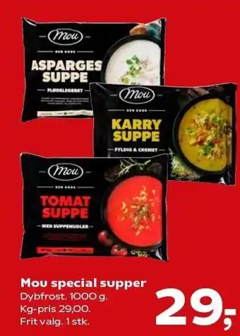 SuperBrugsen Mou special supper tilbud