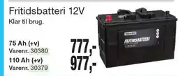 Harald Nyborg Fritidsbatteri 12V tilbud