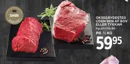 MENY OKSEGRYDESTEG UDEN BEN AF BOV ELLER TYKKAM tilbud