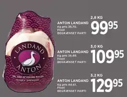 MENY ANTON LANDAND tilbud
