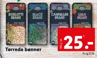 Lidl Tørrede bønner tilbud