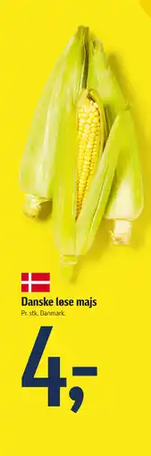 Føtex Danske løse majs tilbud