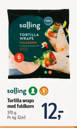 Føtex Tortilla wraps med fuldkorn tilbud